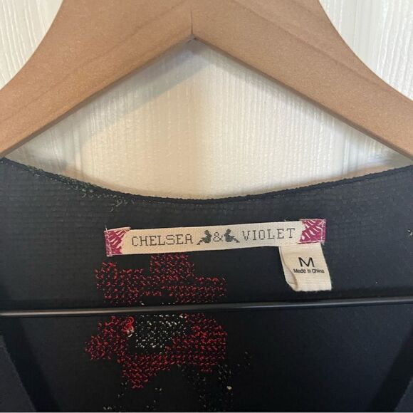 Chelsea Violet Embroidered Floral Blouse - Picture 13 of 14